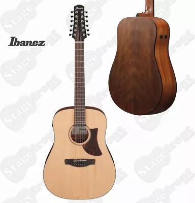 IBANEZ AAD1012E OPN 12 String SOLID SITKA SPRUCE TOP ADVANCED ACOUSTIC GUITAR • $749