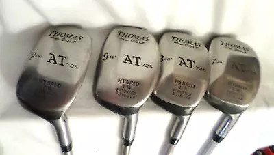 $139.95 • Buy Thomas Golf AT725 Hybrid I/W Irons 7-PW Graphite Ladies Partial Set 7, 8, 9, PW