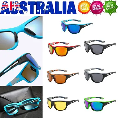 $10.89 • Buy Men Cycling Sunglasses Fishing Mountaineering Eyewear Sunlight Protection Gifts