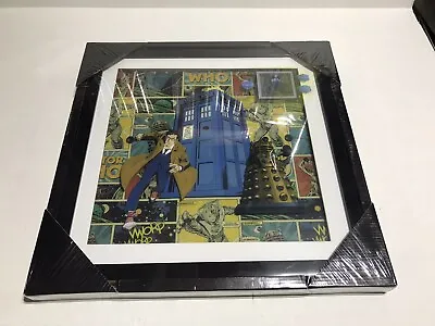 $150 • Buy BBC Dr. Who Tardis Framed 17” X 17” Show Box - Factory Sealed - Light’s Up!