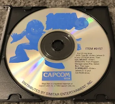 Mega Man 3  (pc 1992) Cd-rom Game Disc Only • $17.55