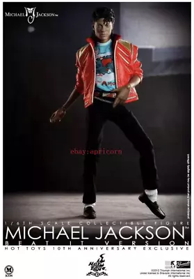 HOTTOYS Michael Jackson MJ Beat It 1/6 Action Figure Model Collectible Limited • $663.17