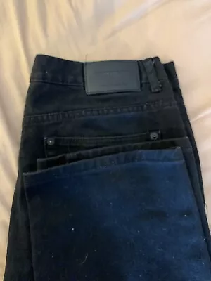 South Pole Jeans Men’s 38 Black Cotton High Rise Straight Y2K Pockets Inseam 29 • $16.95