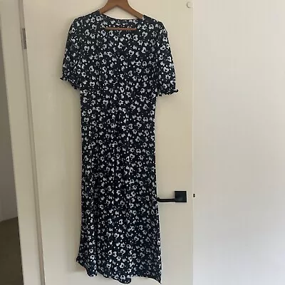 Zara Blue Maxi Dress - Large • $30