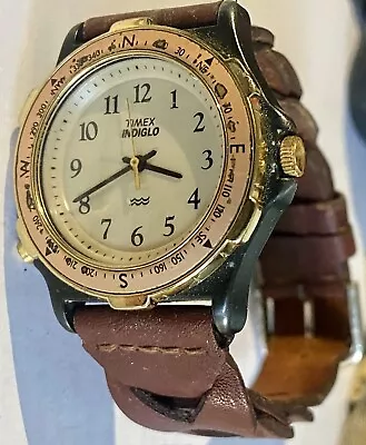 Timex Indiglo Vintage Men Watch Runs B7  • $4.40