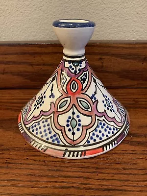 $19.99 • Buy Le Siuk Ceramique Tagine Hand Painted  -Lid Only-