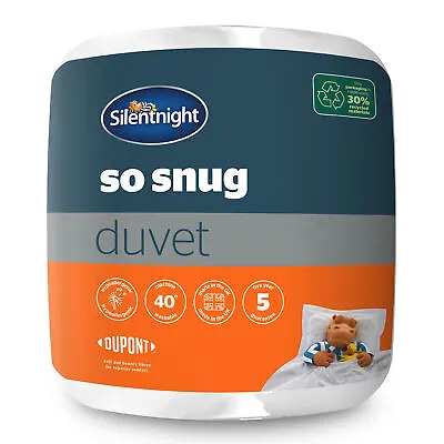 Silentnight So Snug 15 Tog Duvet Single Double King Super King Winter Warm Cosy • £29.99