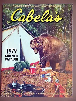 CABELAS Summer Catalog 1979 Camping Fishing Hunting Accessories Gifts More • $19.95