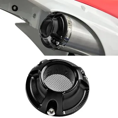 Black CNC Exhaust Power Tip W/park Arrestor Screen For Honda CRF 50 70 80 100 CI • $48.06