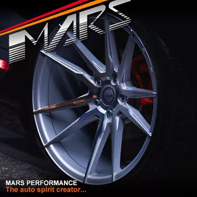 MARS MP-RH Silver 20 Inch Deep Concave Stag Alloy Wheels Rims 5x112 A4 A5 Q3 Q5  • $1999.99