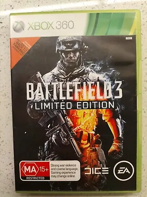 ❤️Battlefield 3 -- Limited Edition (Microsoft Xbox 360 2011) No Manual • $5.39