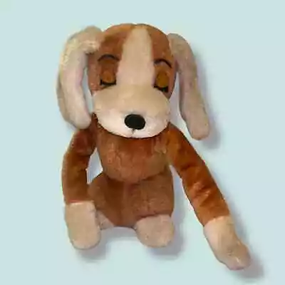 VINTAGE PLUSH 1976 R DAKIN - Stuffed Animal - Dog - Brown • $18.99