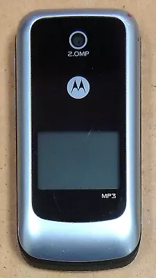 Motorola WX345 - Silver And Black ( Unlocked ) Rare International Flip Phone • $22.94