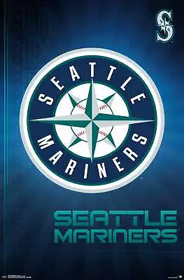 MLB Seattle Mariners - Logo Poster • $54.99