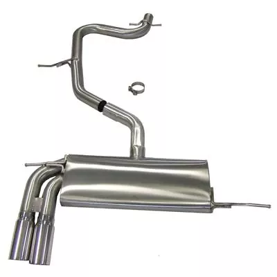 Audi A3 1.8T & VW Golf Mk5 2.0 GTI Direct Fit Sports Muffler 2.5  Exhaust • $649