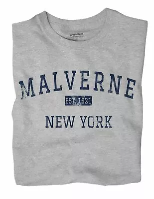 Malverne New York NY T-Shirt EST • $18.99