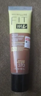 Maybelline New York Fit Me Tinted Moisturizer Natural Coverage Face Makeup #370 • $5.40