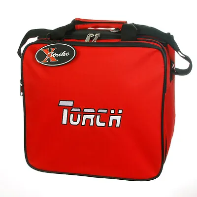 Brand New Torch 1 Ball Solid Red Bowling Bag Free Shipping • $21.95