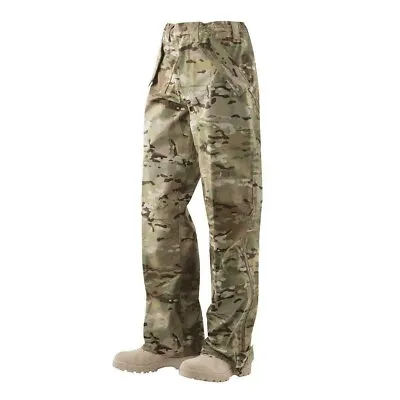 LARGE Tru-Spec 2045 H2O Proof ECWCS Trousers Waterproof MULTICAM PANTS LG LONG • $60