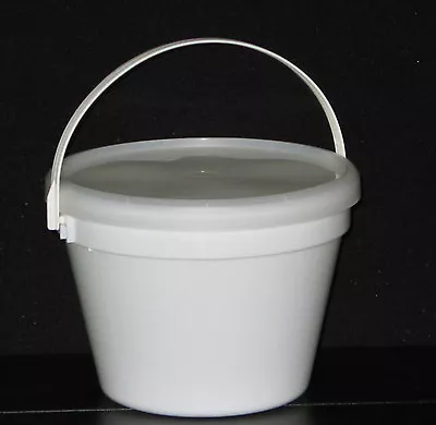 1 Gallon (128 Ounce) Bucket & Lid Mfg In USA Non Toxic Choice Of Color Air Tight • $17.65