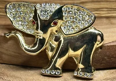Vintage Elephant Brooch • $3.99