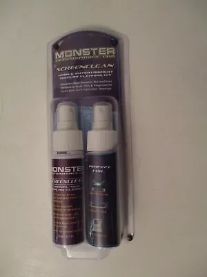 VTG Monster Performance Car ScreenClean Display Cleaning Kit 2 Pack Travel Size • $7.99