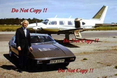 £3.20 • Buy Colin Chapman Lotus Elite Portrait 1973 Photograph 1