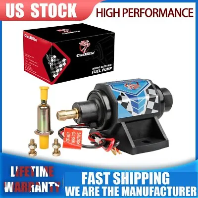 $23.99 • Buy Universal Electric Fuel Pump Carb Uretor Gas Diesel Inline Pump 5-9PSI 35 GPH 12