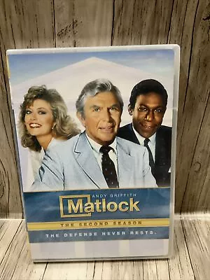 🎥 MATLOCK - The Second Season (DVD) The Defense Never Rests🆕 6 Disc Set‼️ • $11.99