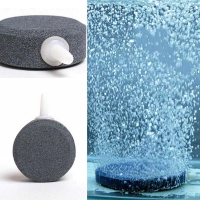 £2.28 • Buy Air Bubble Disk Stone Aerator Aquarium Fish Tank Pond Pump Tool 2023 Air O3W7