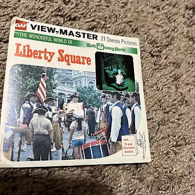 View-Master 3 Reels Walt Disney World Liberty Square H24 - Haunted Mansion Rare • $24.99