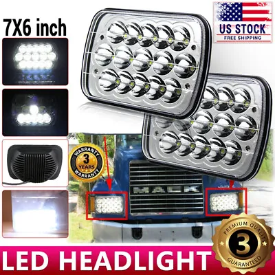 5X7  7X6 LED Headlight Sealed Beam Hi/Low For Mack RD CH SFA MS300P CH600 CS200P • $35.49