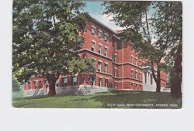 PPC Postcard OH Ohio University Athens Ellis Hall Exterior • $5