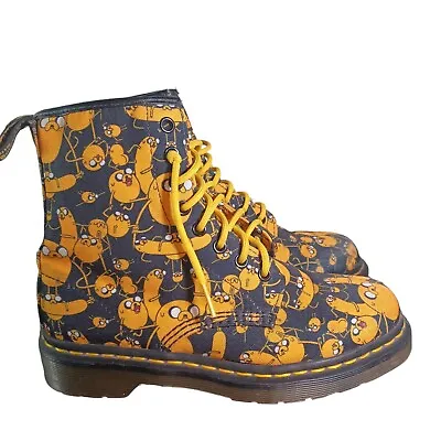 Doc Martens Adventure Time Limited Edition Castel Jake The Dog Women's 7 Men's 6 • $69.99