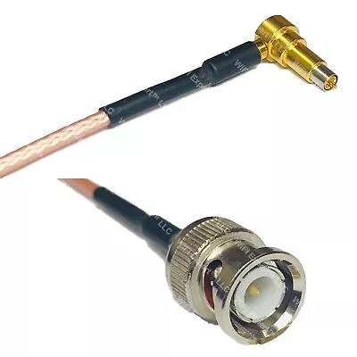 RG316 MS-156 MALE ANGLE To BNC MALE RF Cable Rapid-SHIP LOT • $7.99