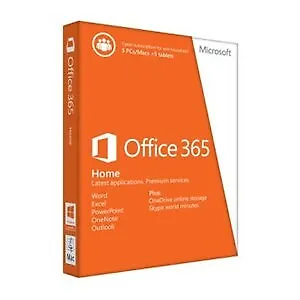 Microsoft Office 365 Home (32/64 Bit) - (esd) Electronic License 6gq-00093 • $138.06