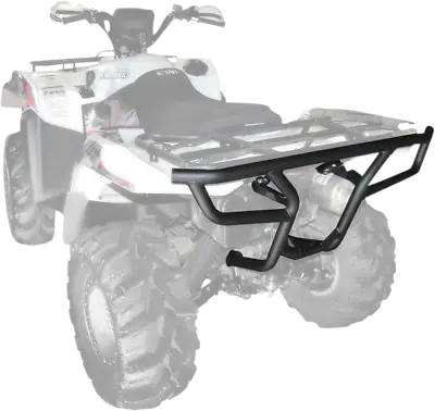 MU Black Steel Rear Bumper For Suzuki King Quad 750 4x4 19-21 • $294.95