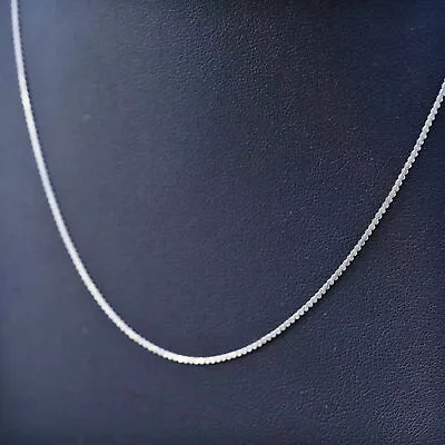 16” 1mm Vintage Sterling Silver Italy 925 S Link Chain Necklace • $14.40