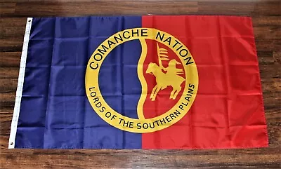 $12.57 • Buy Comanche Nation Banner Flag Native American Indian Tribe Tribal Battle Xz