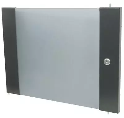 Adastra Lockable Toughened Glass Doors 8U For Equipment Racks • £27.99