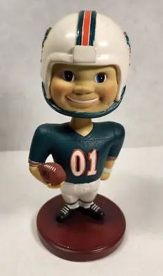 2002 Miami Dolphins Bobble Head NFL 1st In A Limited Series Ceramic 7 1/2  Tall • $27