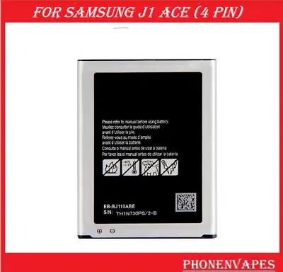 For Samsung GALAXY J1 Ace Replacement Battery EB-BJ110ABE 1900mAh UK Dispatch • £2.99