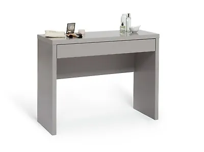 Jenson Hollowcore Dressing Table Desk - Grey Gloss • £121.99