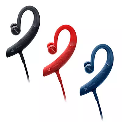 $65 • Buy Sony MDR - XB80BS Extra Bass Sports Bluetooth Wireless In-Ear Earset Headset