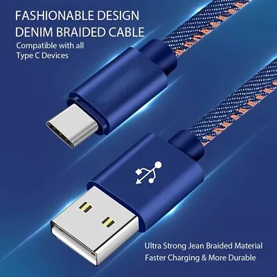 USB To Type C Charger Cable 3A Fast Charging Cord For Samsung Iphone 15 15 PLUS • $7