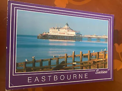 Eastbourne. The Pier. Sussex. 1991 Posted Colour Postcard. 83 • £1.03