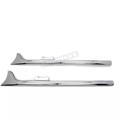 Wyatt Gatling 36  Straight Fishtail Slip-On Mufflers - 30-0437 (no Ship To CA) • $206.60