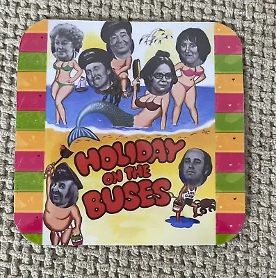 Holiday On The Buses Fab Fridge Magnet Coaster • £2.50