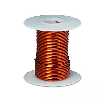 18 AWG Gauge Enameled Copper Magnet Wire 2 Oz 25' Length 0.0428  200C Natural • $8.89