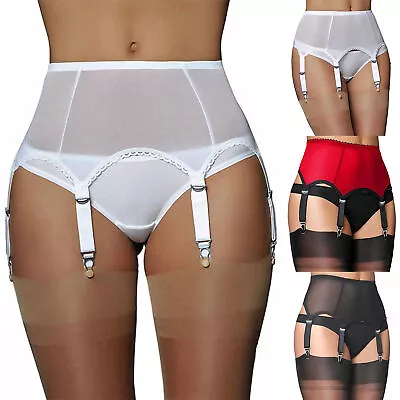 Garter Belt Skin-friendly Tempting Sexy Net Yarn Women Garter Belt Plastic • $9.71